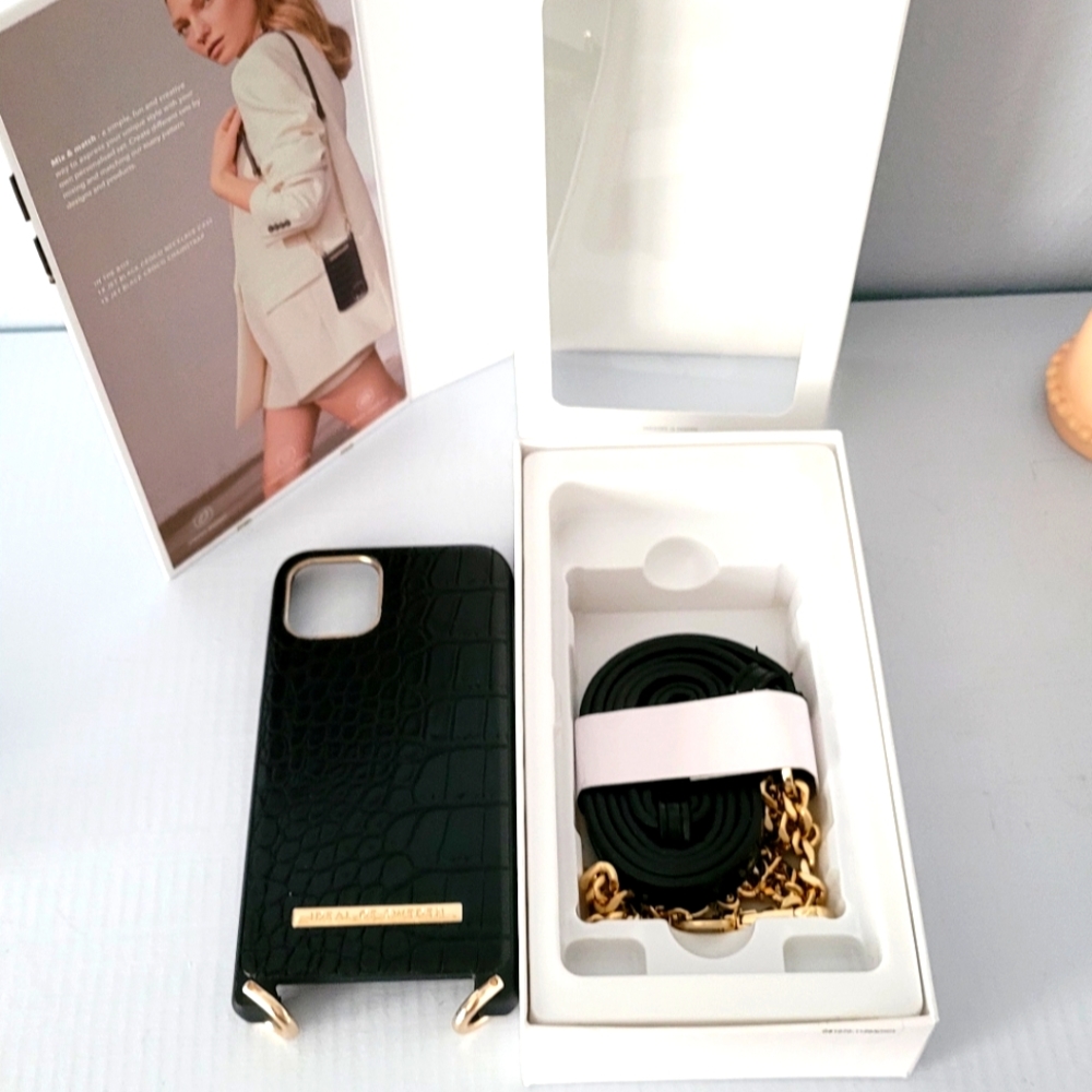 IDeal of Sweden Phone Case Jet Black Croko iPhone 11 Pro/X/SX, Never used!